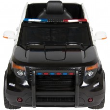 Best Choice Products 12V Ride On Car Police Car w/ Remote Control, 2 Speeds, LED Lights   